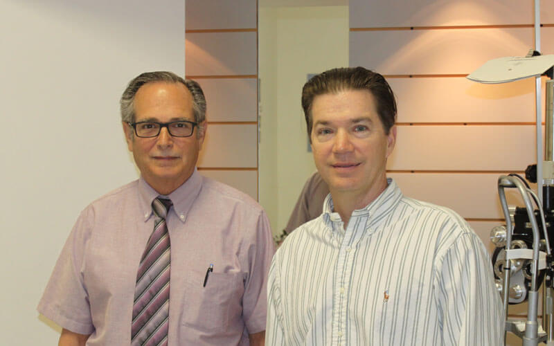 An image of the experienced eye care professionals at Boca Raton's Correct Vision Family Eye Center. 