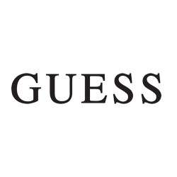 An image of the Guess Brand Logo. Guess Eyewear is featured at Correct Vision of Boca Raton. 